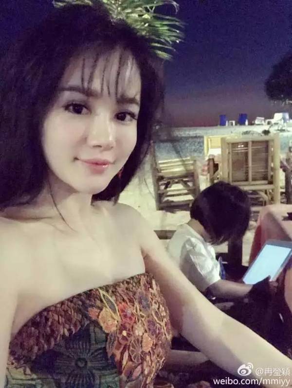 冉瑩穎近照曝光 大家被那一張蠟像臉嚇到了