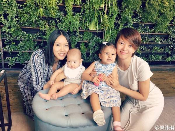 張梓琳抱著女兒說這種話 網友都不服氣了！