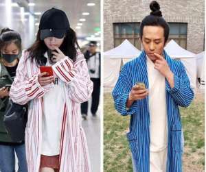 鄧超模仿上癮 楊冪認(rèn)輸：水土都不服就服你！