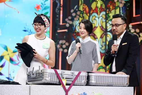 《天天向上》吐槽秀恩愛兩不誤 梅婷畫風有點兒萌